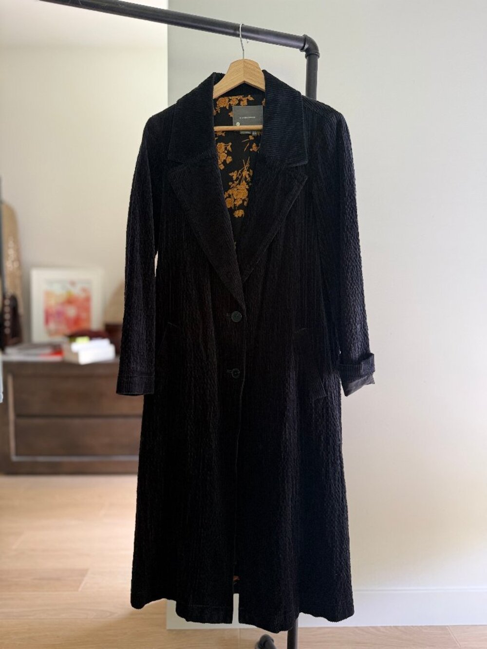 Anthropologie Corduroy Duster Jacket